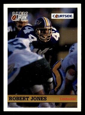 1992 Courtside Draft Pix #90 Robert Jones Football Card